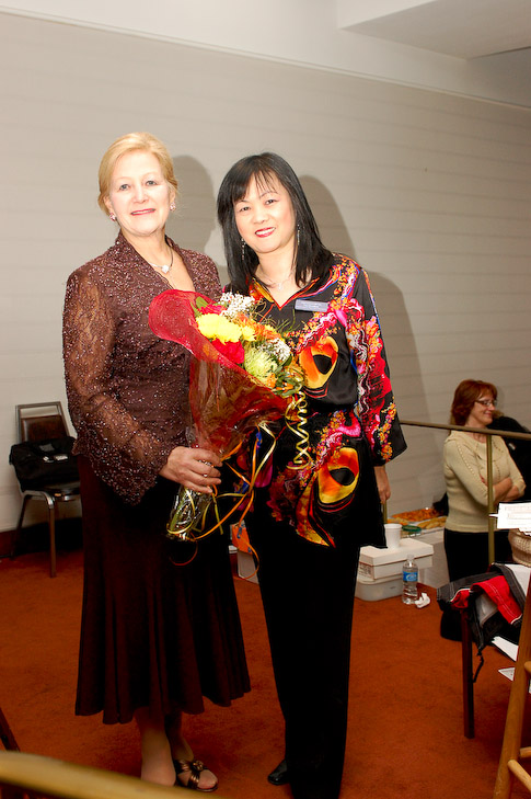 Sandy Brittain & Paulina Cheng